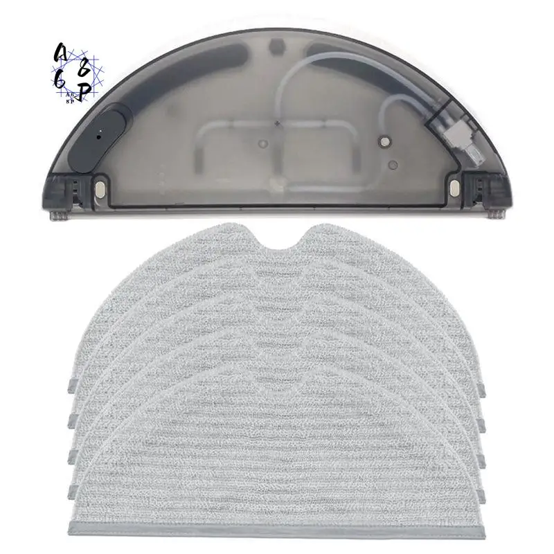 

A68P-For Xiaomi 2C STYTJ03ZHM Dreame D9 D9 Pro L10 L10 Pro Vacuum Cleaner Water Tank + Mop Cloth Replacement Accessories