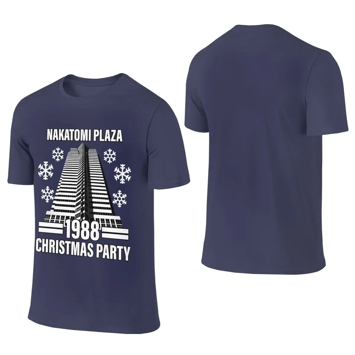 CHRISTMAS - Die Hard Christmas - Nakatomi Not Fading Reversible T-shirt Light Outdoor   Tee