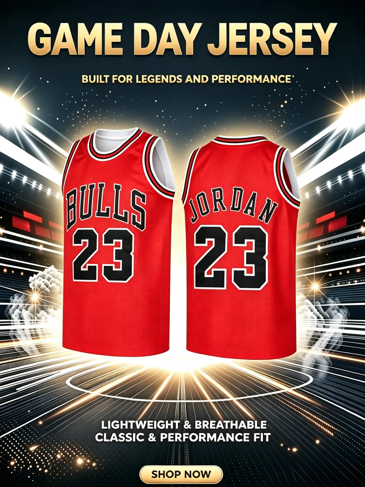 2026 Retro Chicago No.23 Basketball Jersey Breathable Athletic Tank Top Y2K Streetwear Sports Casual Soft Vest Family Kids Tees