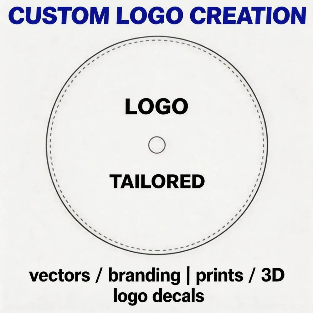 Custom Logo Watch Dial & Parts, Laser/Pad Printing Custom Name Sticker Logo, Fit NH34 NH35 NH36 VK63 Movement Watch Mod Accessor