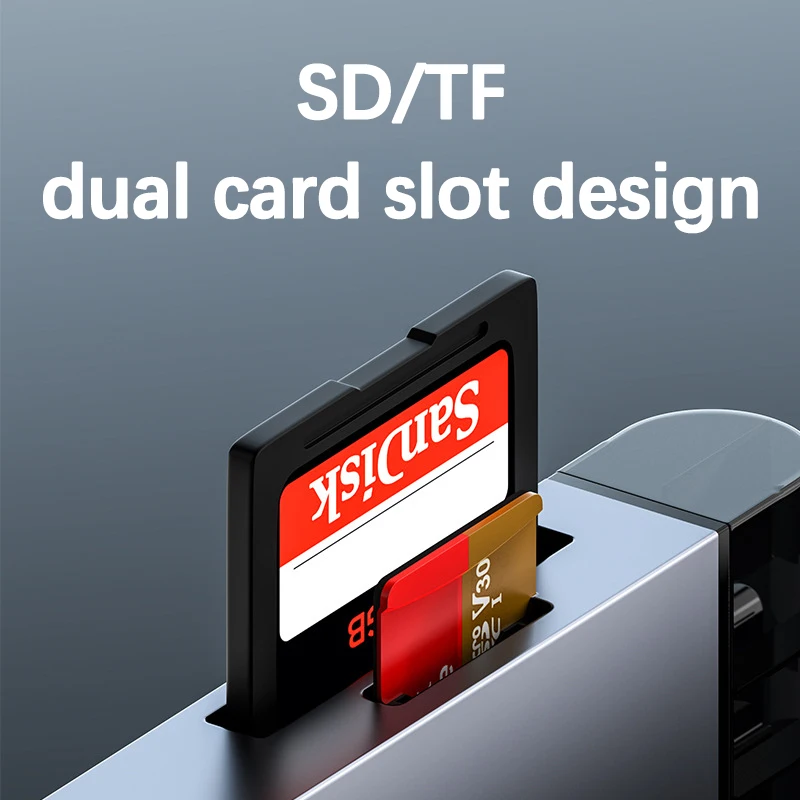 UTHAI TF20 Laptop accessories new alloy high-speed card reader OTG multifunctional type-c, 3.0 high-speed SD/TF