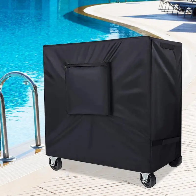 Outdoor-Wagenabdeckung, wasserdicht, für Terrasse, außerhalb der Eisbrust, robust, für Barwagen im Freien, Sonnenlicht, Regenschutz für