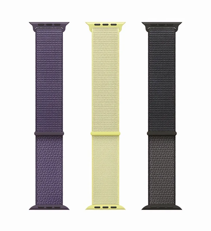 Nouveaux bracelets à boucle en Nylon pour bracelets de montre Apple Ultra 3 2 49mm 44mm 40mm 41mm 42mm 45mm 46mm Bracelet iWatch série 10 987654 Se 3