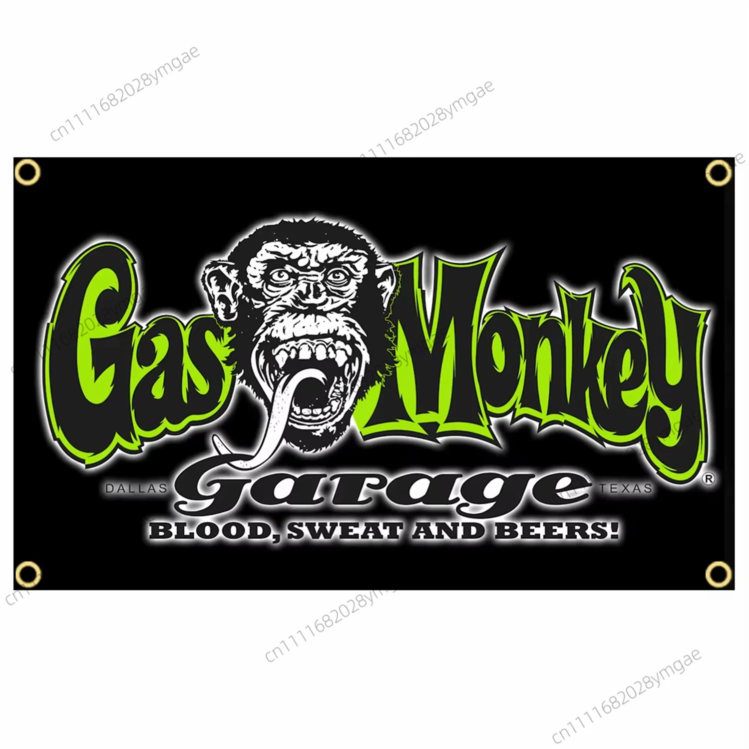 Cartoon GGas Monkey Tapestry Flag Hippie Bohemian Wall Tapestries Headboard Aesthetic Bedroom Background Cloth Banner Room Decor