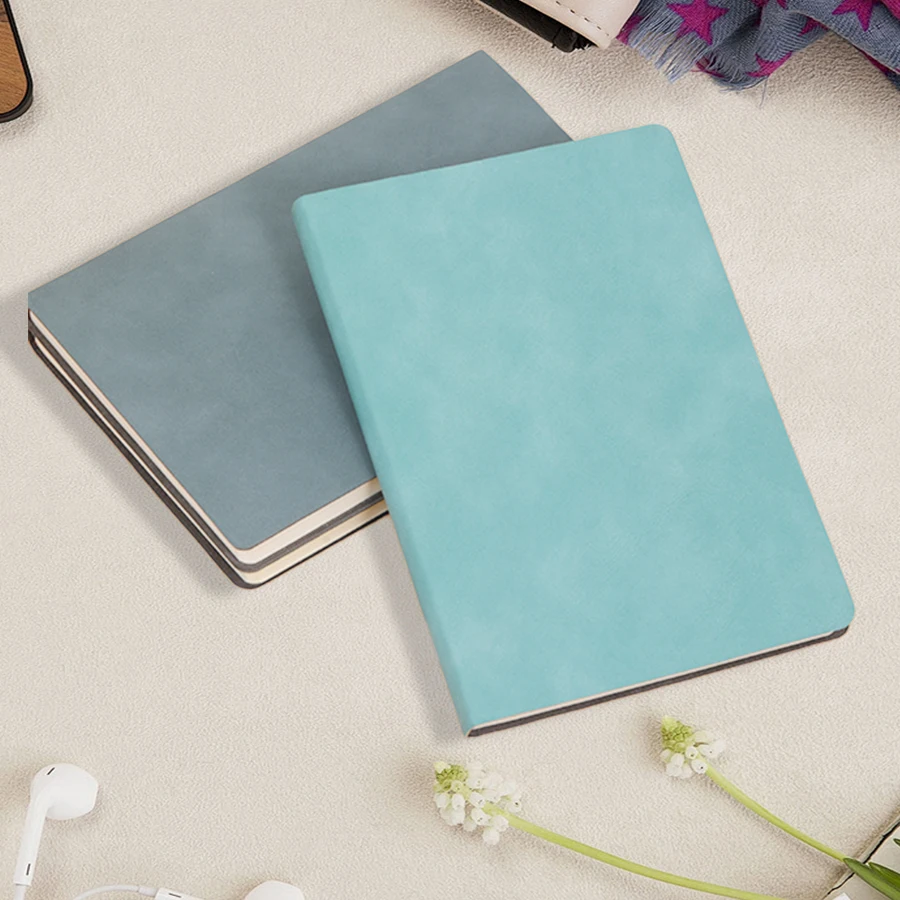 A5 multi-color large popular retro sheepskin large business office notebook, postgraduate entrance examination