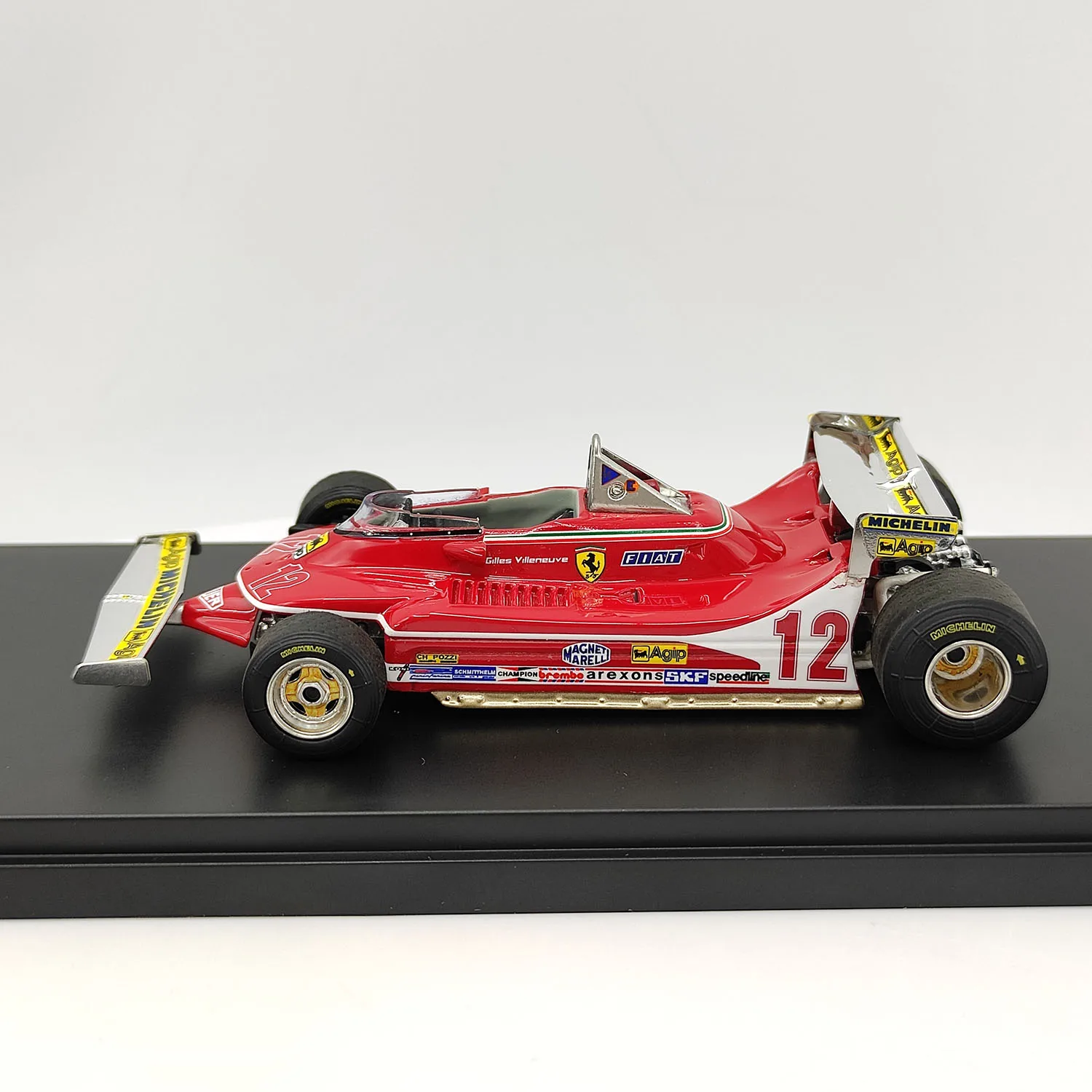 1/43 مقياس فيراري 312T4 موناكو 1979 TMK241 # 12 نموذج سيارة من الراتنج