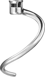 Dough Hook Replacement for KitchenAid 7QT Bowl-Lift Stand Mixers Spiral and Stainless Steel Dough Hook