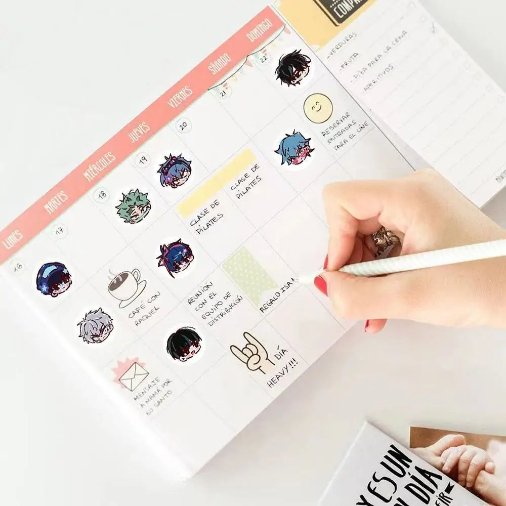 500 قطعة/المجموعة/المجموعة التلفزيون الغريبة المرحلة أنيمي الكرتون ملصق لطيف إيفان حتى الأطفال مذكرات مكافأة هدية إغلاق مذكرات كتيب هدية #6