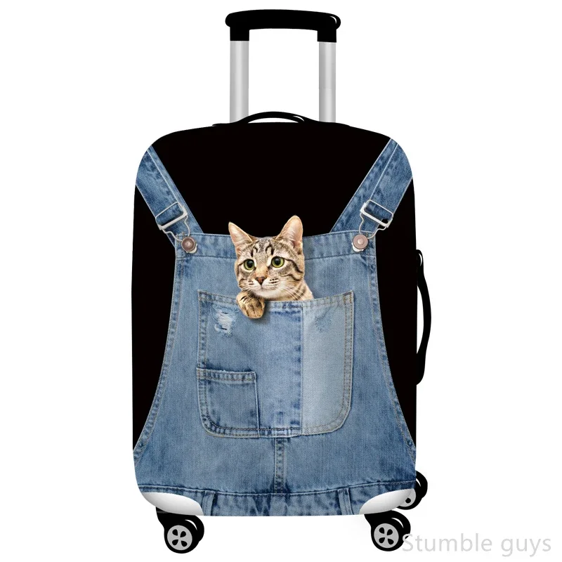 

Stretchy Luggage Protective Cover Dustproof Durable Elastic Suitcase Sleeve Must-Have For All Trips Fits 18-32 Inch Luggage