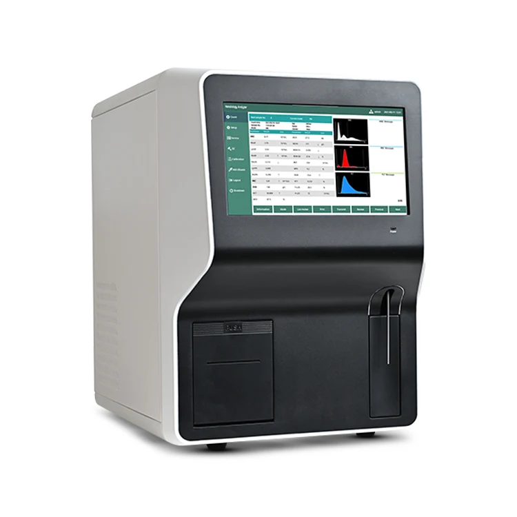 

Veterinary hematology blood analyzer 3 or 5 Diff blood testing open reagents equipments vet hematology