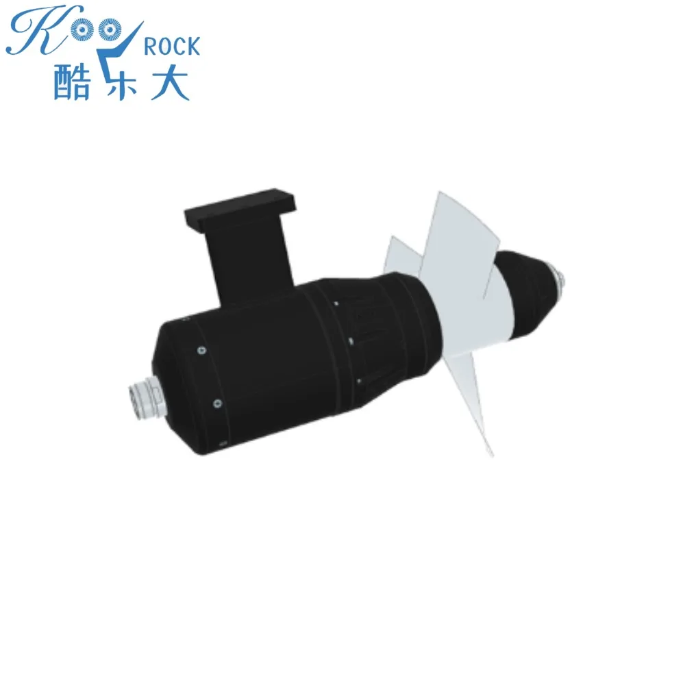 Underwater Thruster with Separate Servo Drive, Compact for Limited Spaces, Reliable Dynamic Seal, Propeller Propulsion System