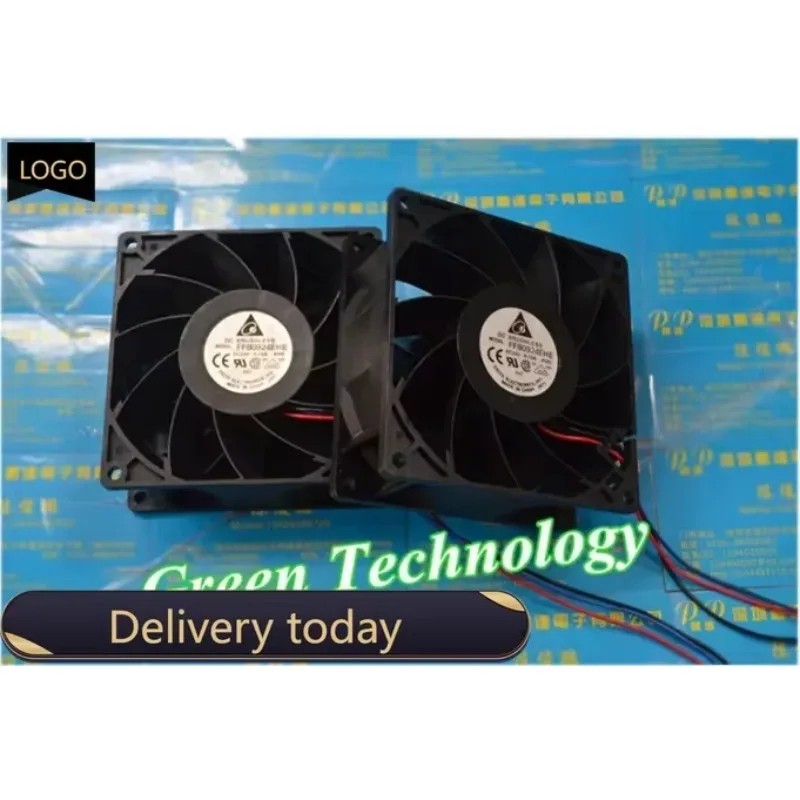 pa 92*92*38 مللي متر الحرة rginal دلتا FFB0924EHE 9238 9038 90 مللي متر الكمبيوتر/الخادم محول تردد مروحة التبريد 24 فولت 0.75A مع #2