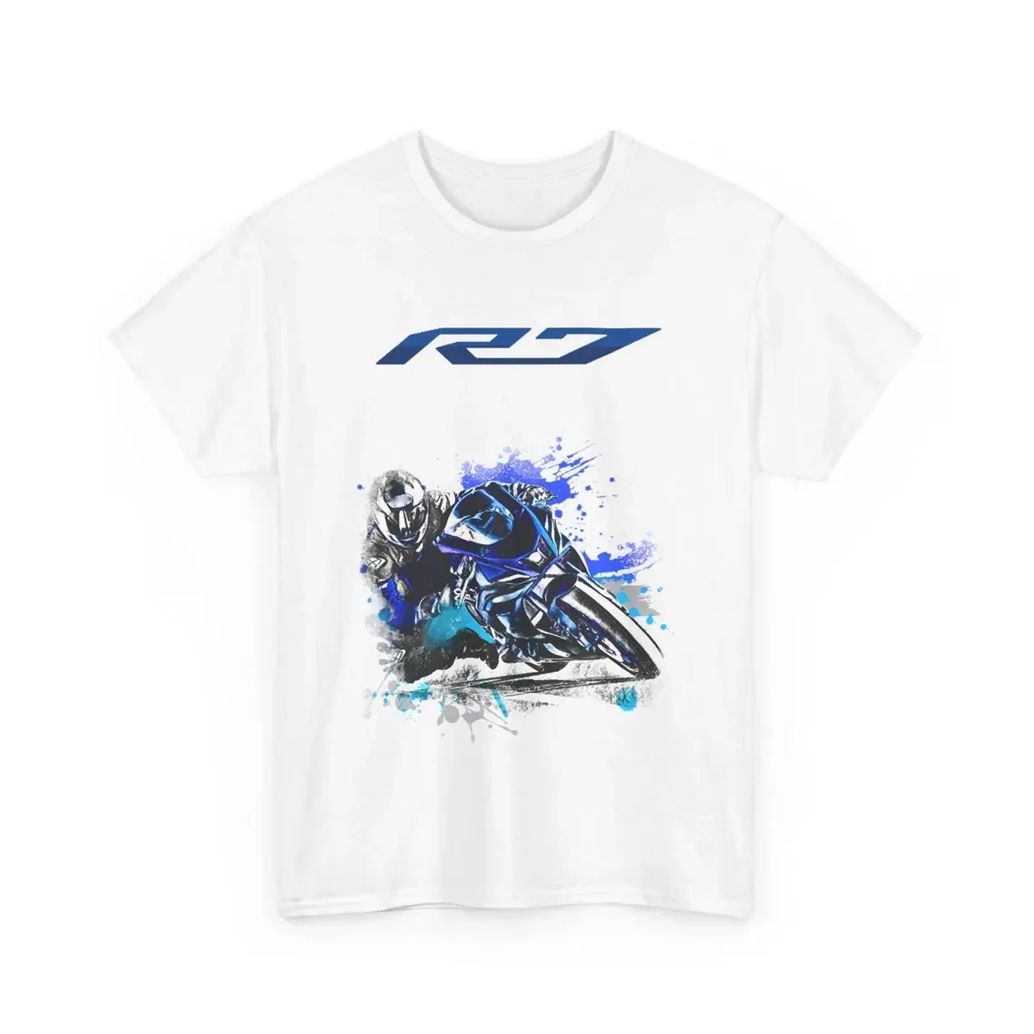R7 T Shirt R-Series Design Motorcycle Tee Pure Supersport Style Rider Graphic Top For Fans Track Focused Gift Apparel