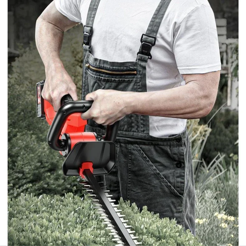 Long Battery Life Lithium Ion Lawn Mower Small Household Weeder Rechargeable Handheld Electric Garden Trimmer