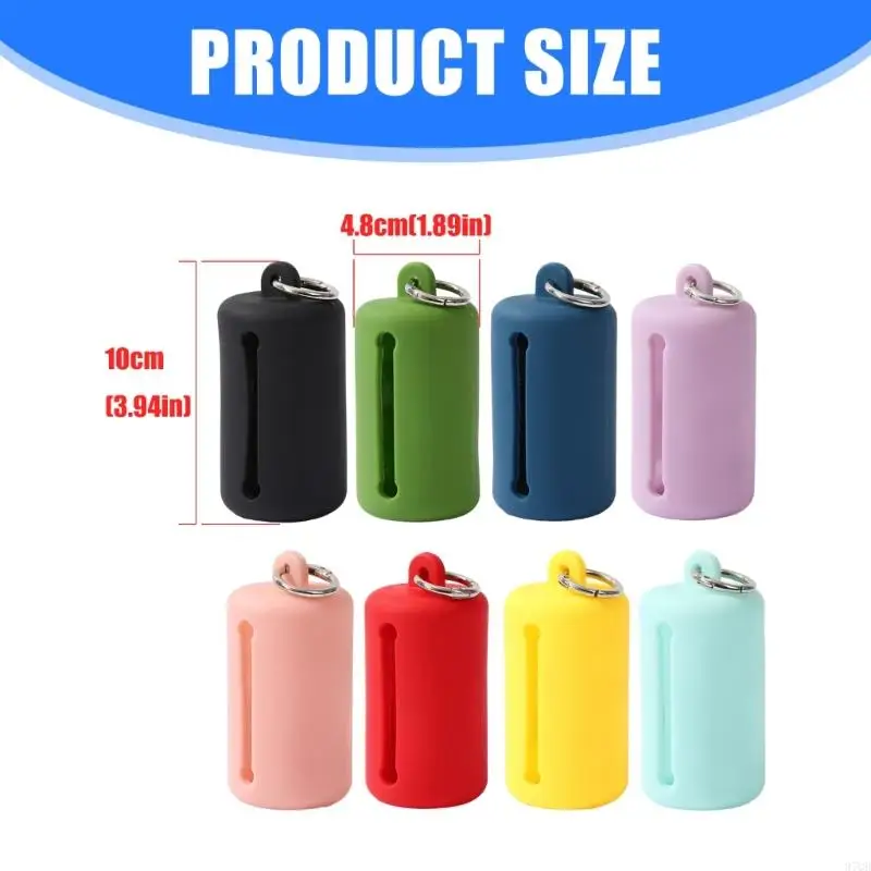 97QD BAPA RESIDUOS RESIDUOS PAPITOS Bolsas viaje cachorros Soporte Conveniente dispensador para caminar corriendo