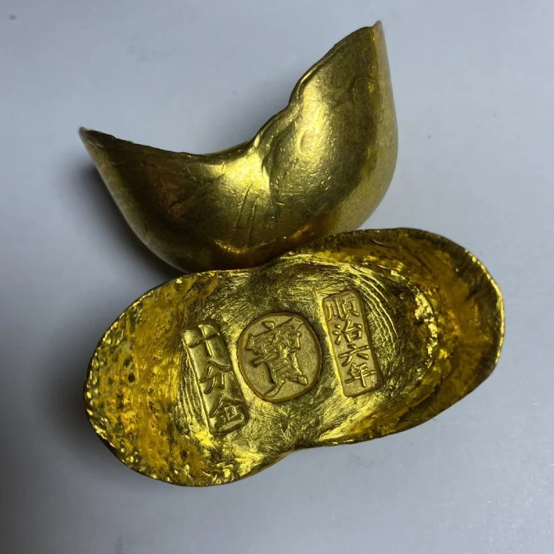 ingots, , , bars, bricks, gold coins, gilt copper, collectibles, film and television crafts