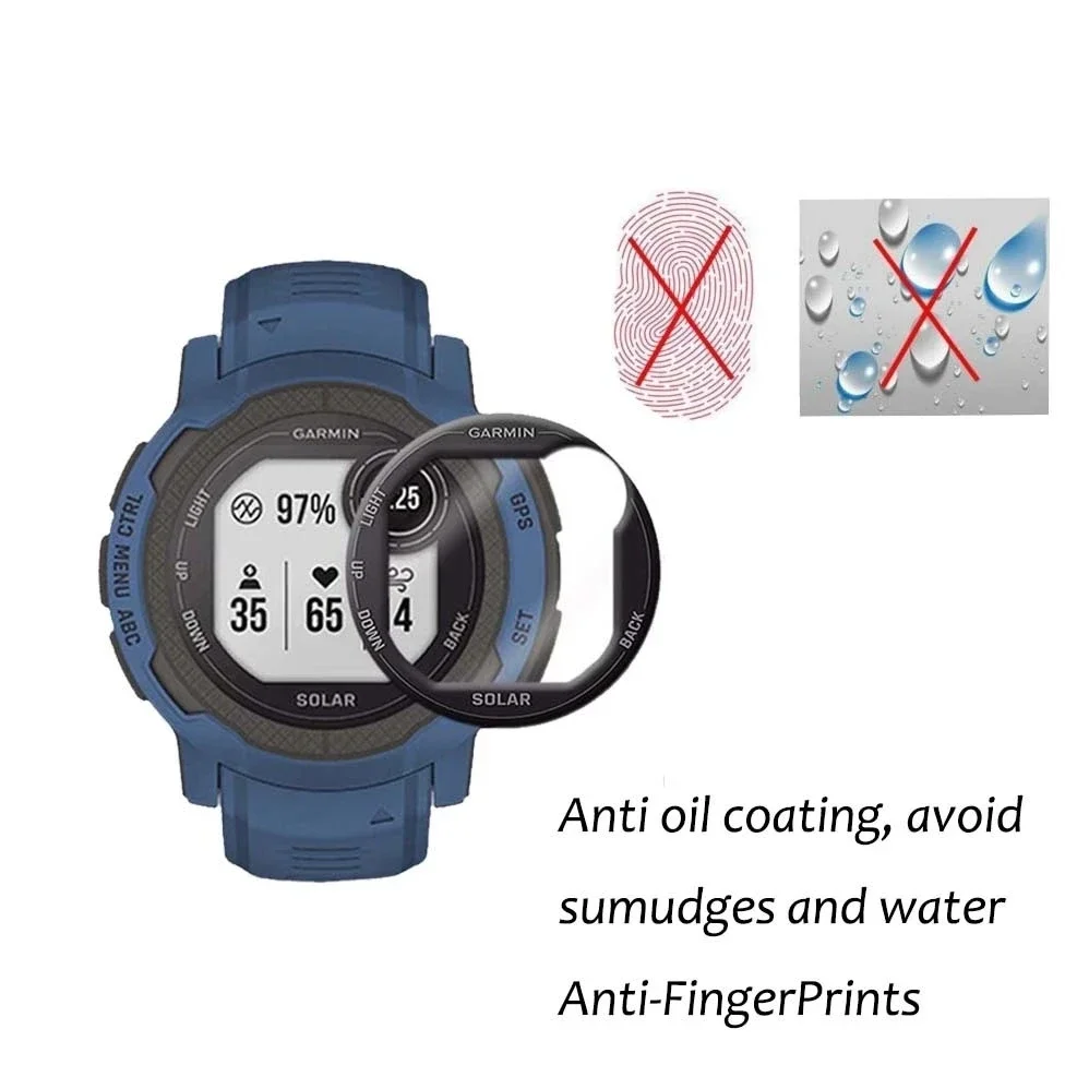 For Garmin instinct 2 2S PMMA Anti-scratch Screen Protector Full Coverage