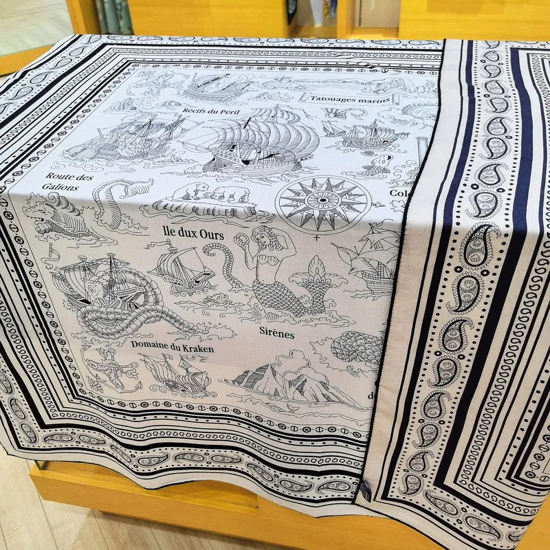 

Элитный дизайнерский шарф-палантин: зимняя двусторонняя пашмина с принтом, теплая, мягкая, оверсайз, 135 см