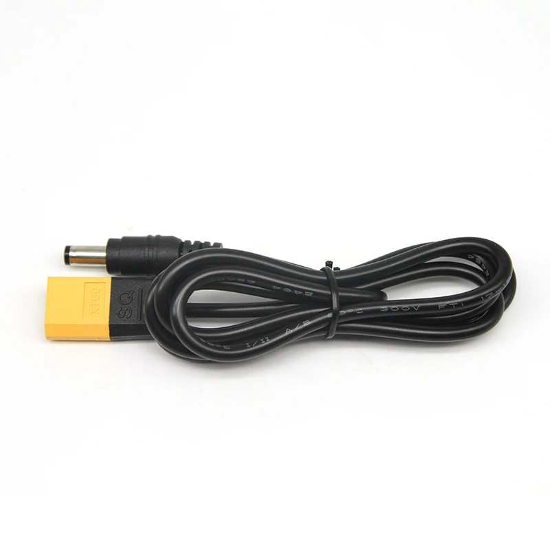 XT60 / XT30 / DC5525 Power Cable 10A 100cm Conversion plugs connector Cable for FPV Battery