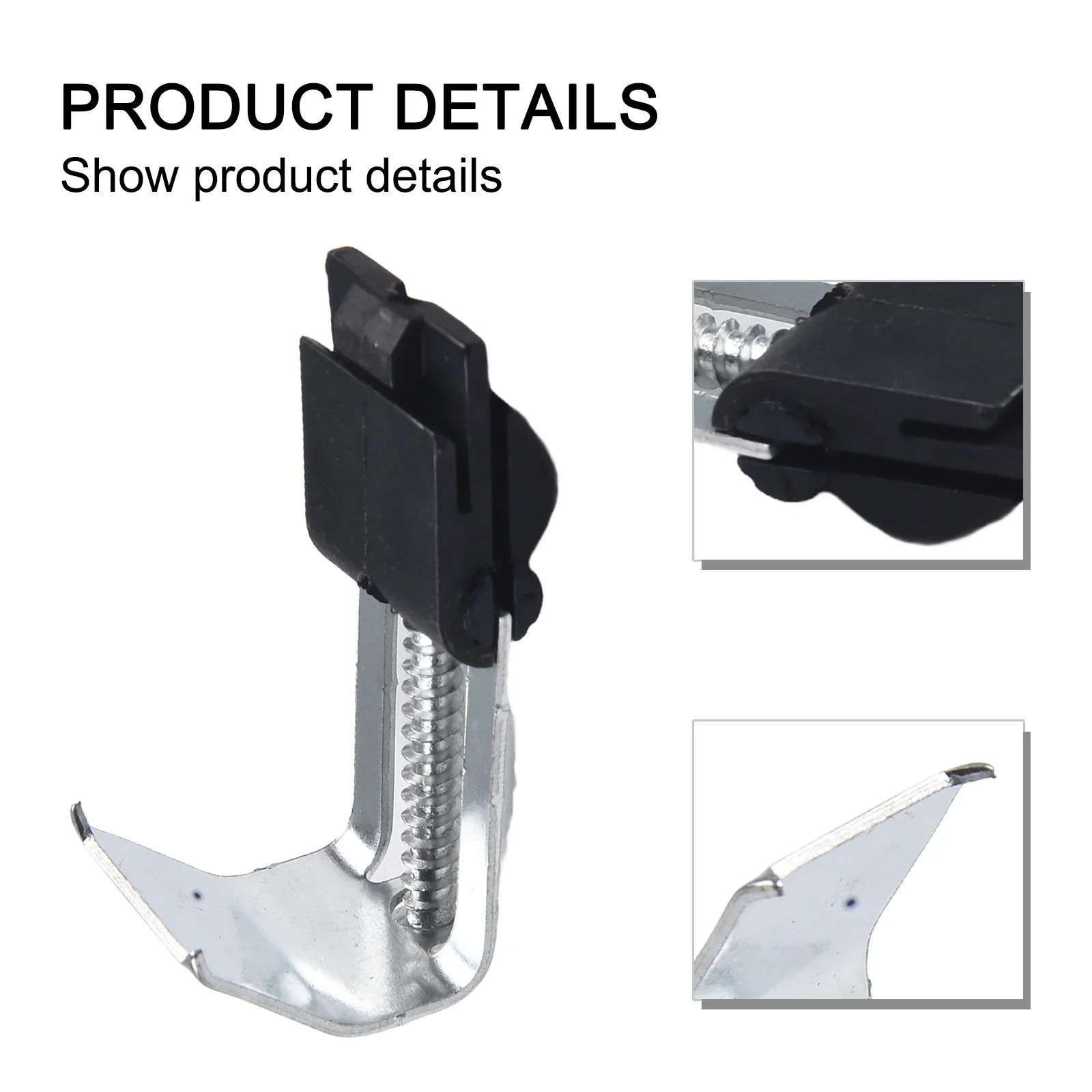 10pcs Undermount Sink Clips Mounting Brackets Repair For Kitchen Bathroom Shower Corrosion-resistant Deform-resistant