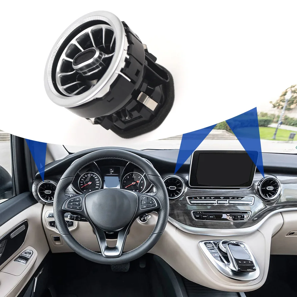 

Car Front Dashboard A/C Vent Air Conditioning Outlet For Mercedes Benz V Class W447 Vito V260 2014-2021 A4478308602 A4478308502