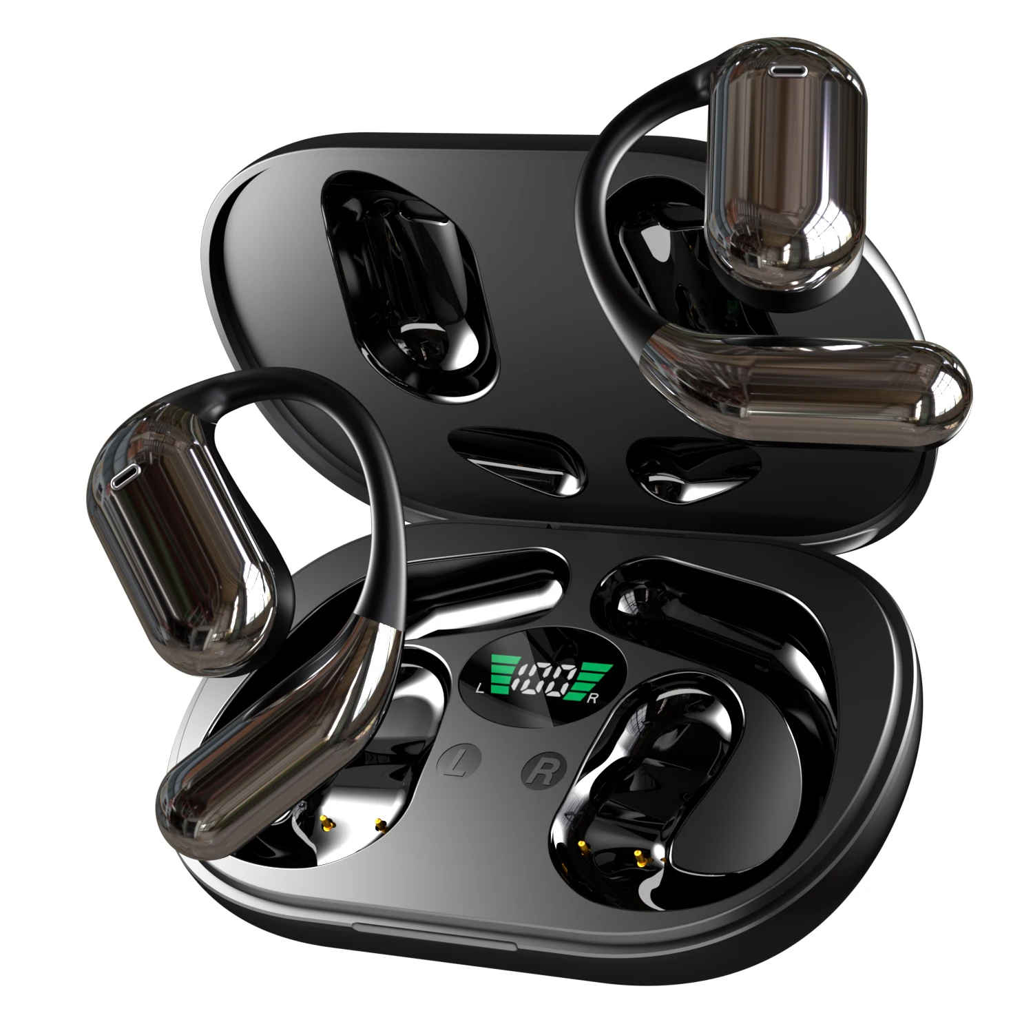 

Ai Translator Earbuds Q16 Real-Time 144 Languages & Accents, Ows 3-in-1 Open Ear Wireless Bluetooth Earbuds with Charging Case