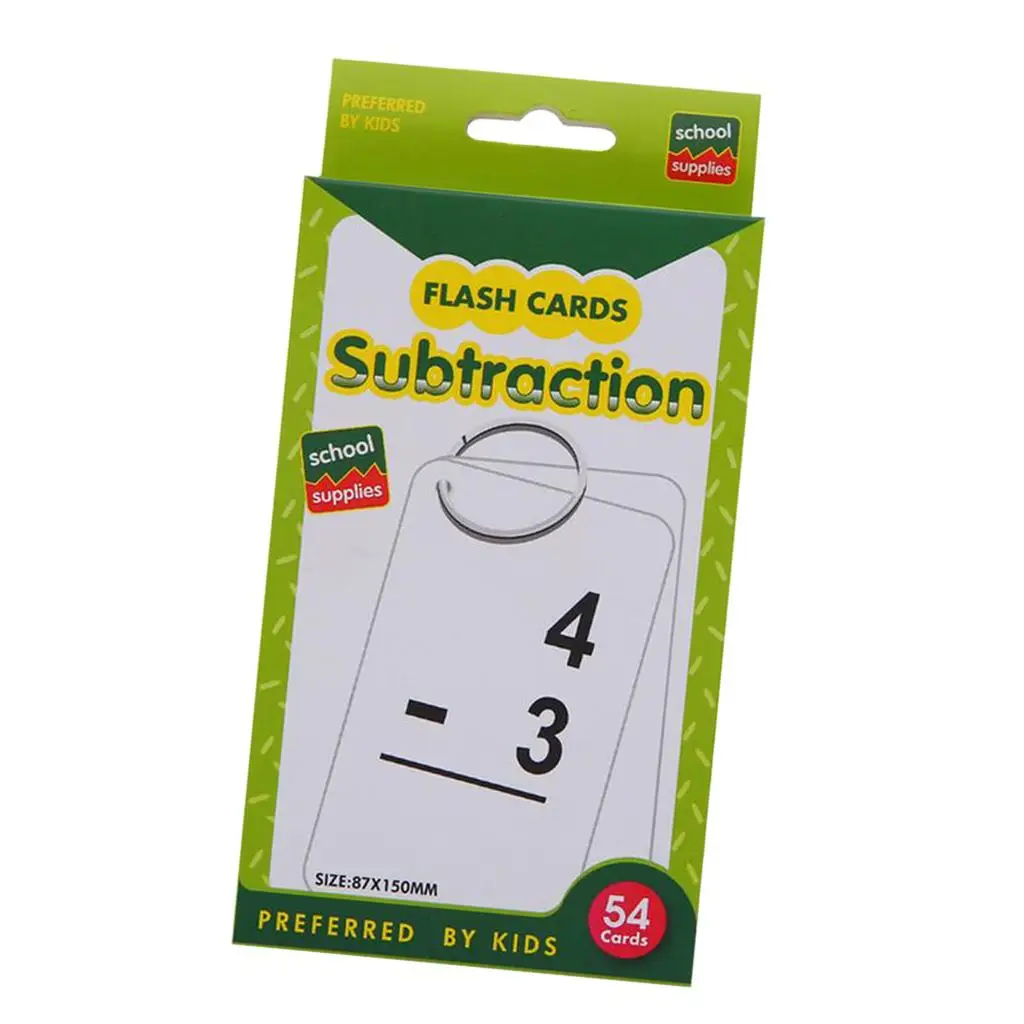 Frühes Lernen Mathematik Flash card Addition Subtraktion Multi pli kation Division