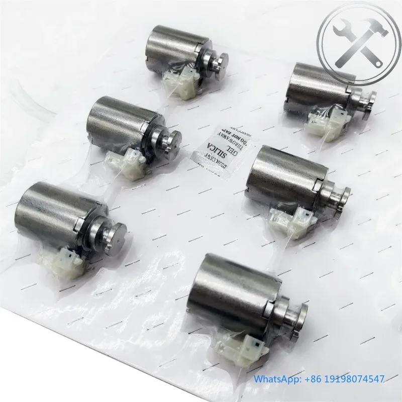

8Pcs New 10R60 10R80 Automatic Transmission Solenoid Kit Gearbox Solenoid Valve Assembly Auto Transmission Repair Parts