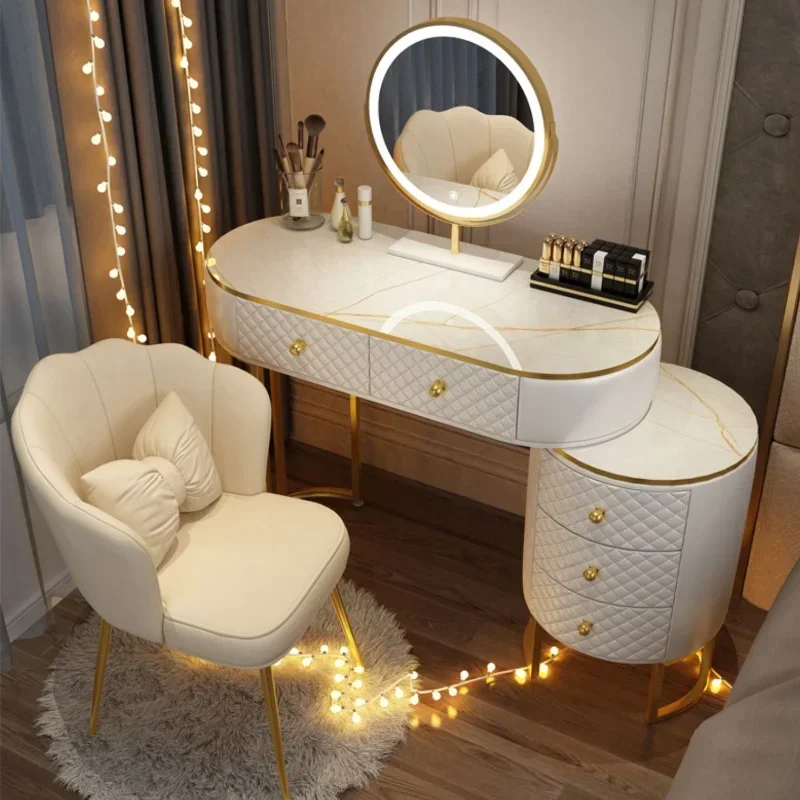 Vanity Desk Antique Furniture Hotel Makeup Chair White Dresser Treasure Chest Modern Living Room Toilets Tocadores Deals