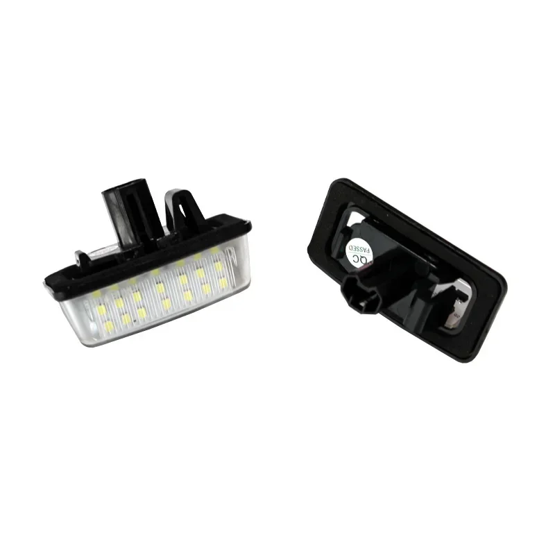 2Pcs LED License Plate Light for Toyota Corolla Crown S180 Noah Voxy Starlet EP91 Previa ACR50 GSR50 12V White Car Number Lamp view 4