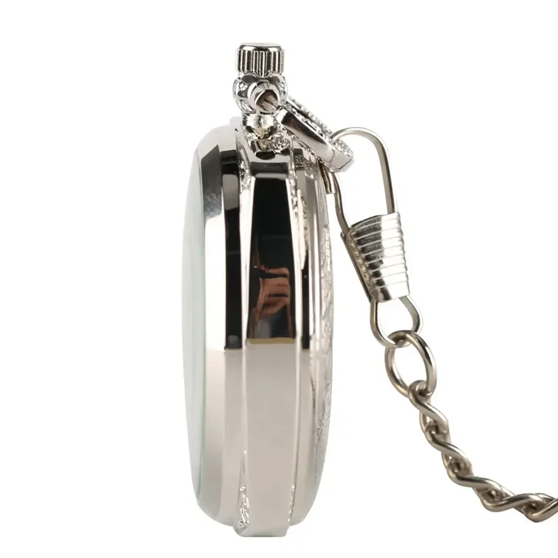 Retro Men Women Handwinding Mechanical Square Case Pocket Watch Skeleton Clock Pendant Chain FOB Watches Roman Numeral