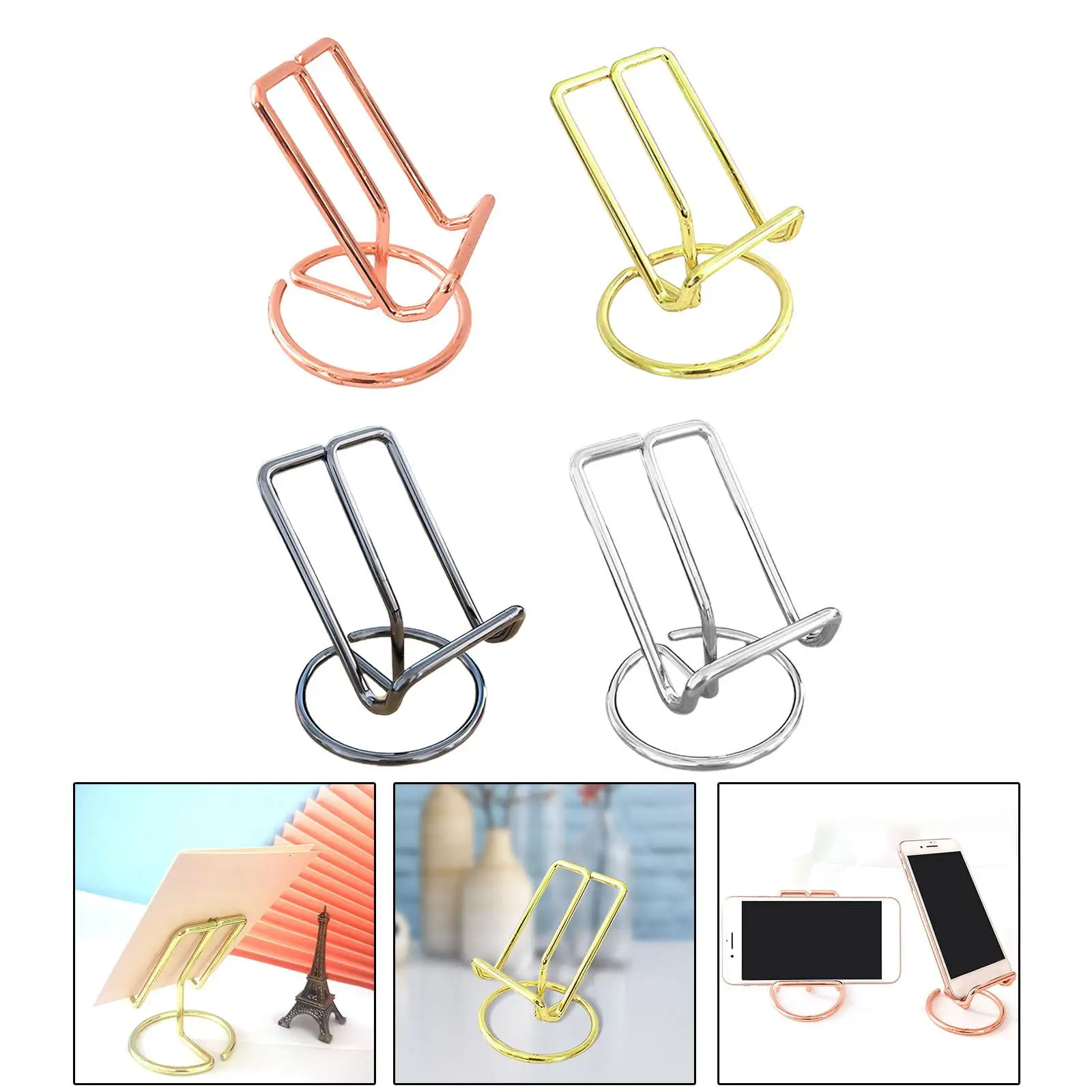 

Portable Mobile Phone Holder Smartphone Bracket Reading Stands Hands Free