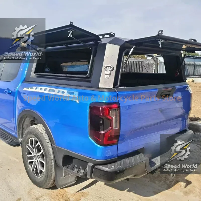 Factory Wholesale Manual Operation Pickup Waterproof Hinged Truck Canopy For F-150