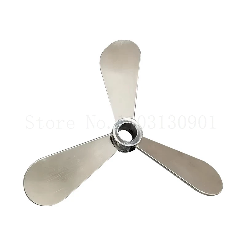 1pc OD60mm to 200mm Stainless Steel Impeller type three - blade Stirrer Dispersion Paddle stirring Paint ink Emulsion Blade