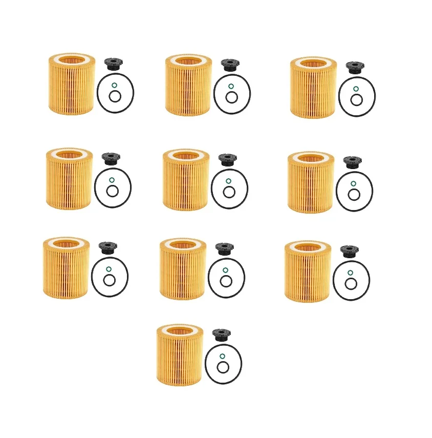 

10pcs Oil Filter 11427640862 11427953125 Oil Filter 11428683204 11427634291 11427618461 for Bmw F20 F21 F30 F31