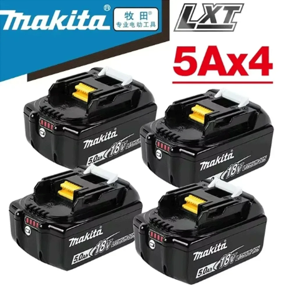

Fast delivery Makita 18V 5.0Ah Rechargeable Battery with LED Indicator High Capacity for Makita Cordles Power Tool Battery