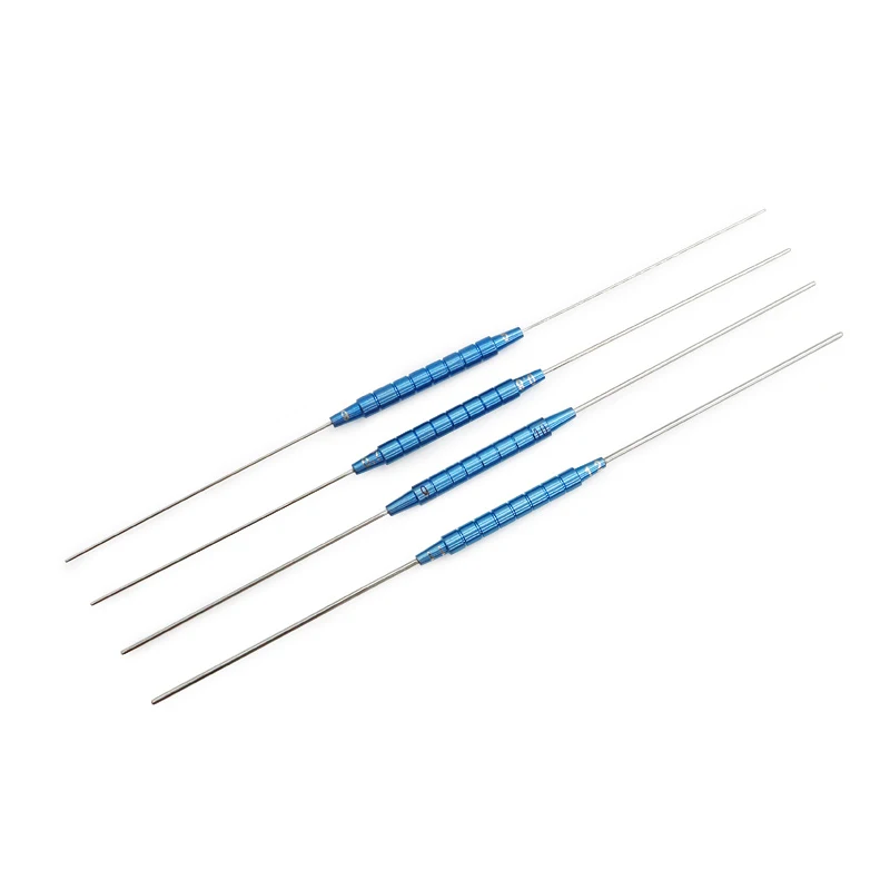 4Pcs/Set Titanium Alloy Ophthalmic Instruments lacrimal Probe Microscopy Equipment lacrimal Probe Headed Tool