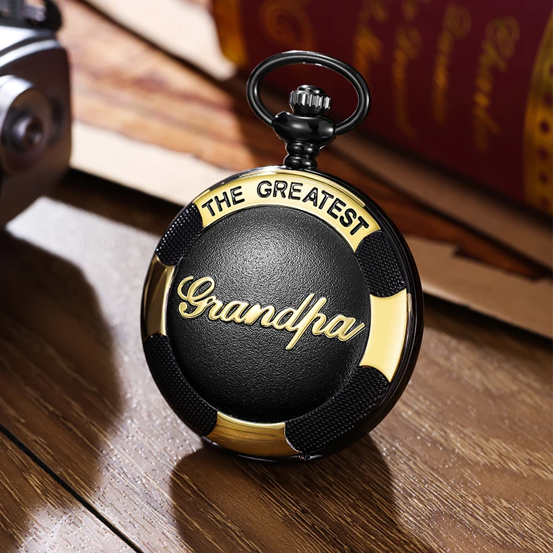 1pc Vintage Style Quartz Pocket Watch with Thickened Chain This pocket watch is perfect for a holiday gift for your family