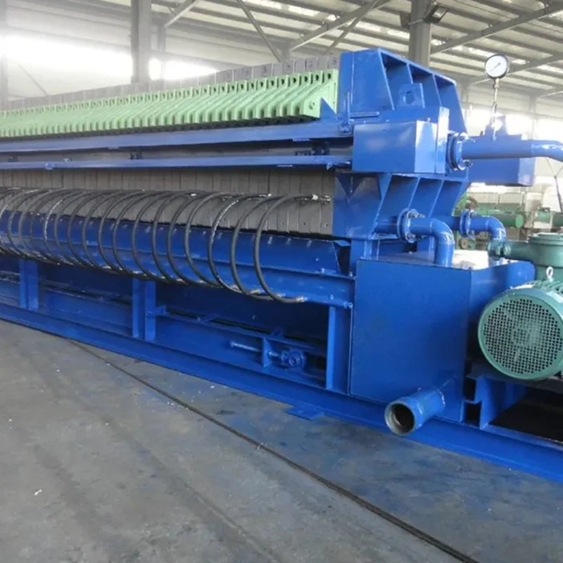 Hydraulic Membrane Belt Plate  Plate and Frame Filter Press Recessed Automatic Plate and Frame Filter Press