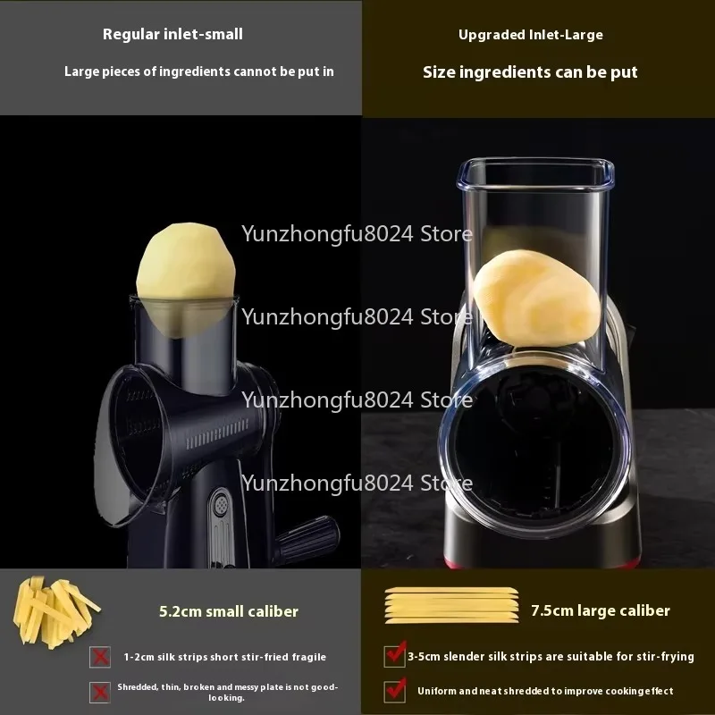 Multifunctional Electric Vegetable Cutter for Household and Restaurant 220V Motor for Fruit Processing Plant