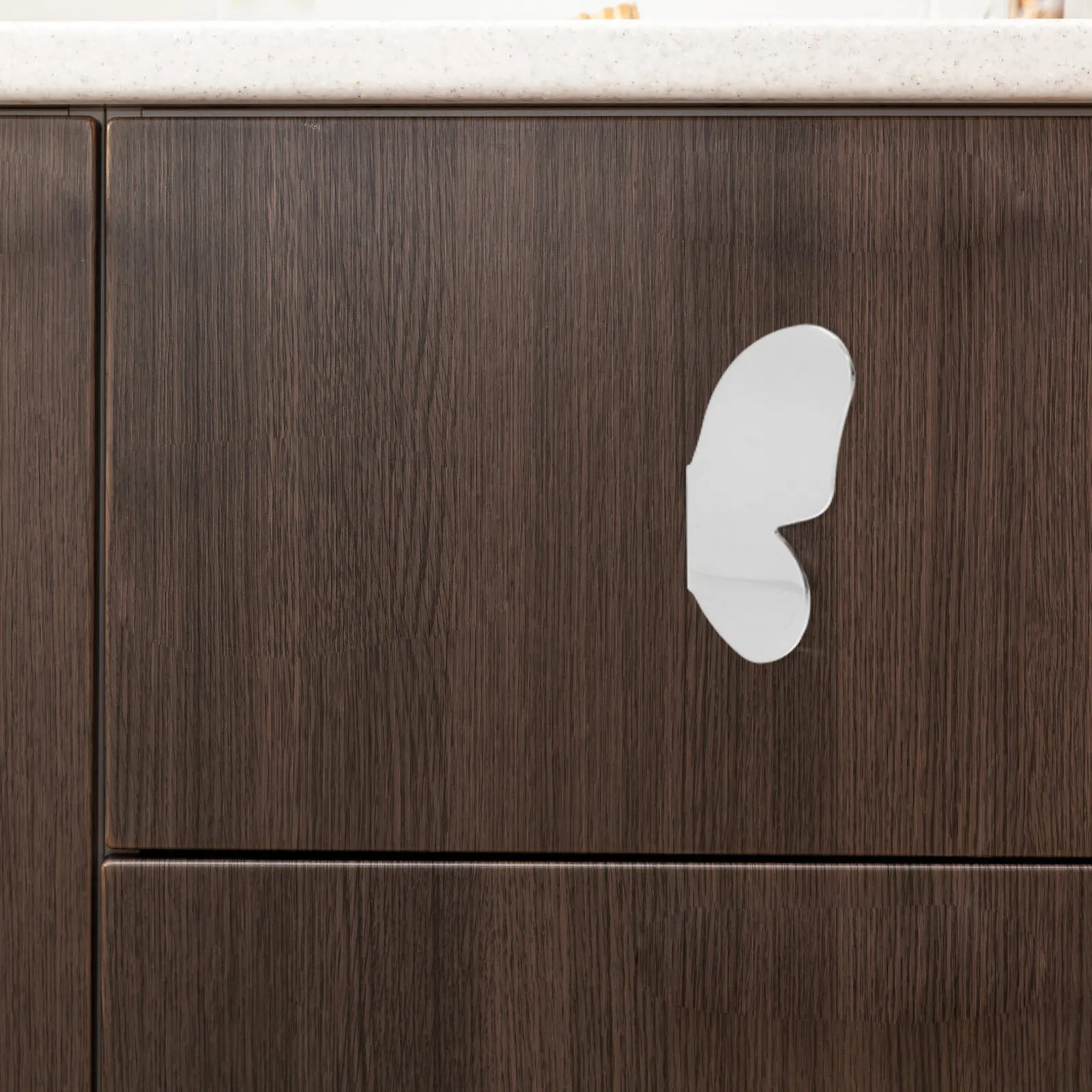 1Pair Butterfly Shaped Cabinet Knobs Aluminium Metal Decorative Door Handles for Dressers Drawers Cupboards Unique Animal Design
