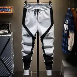 2024 Spring and Autumn New Fashion Trend Outdoor Sports Large Size Pants Men's Casual Relaxed Comfortable Breathable Pants M-8XL