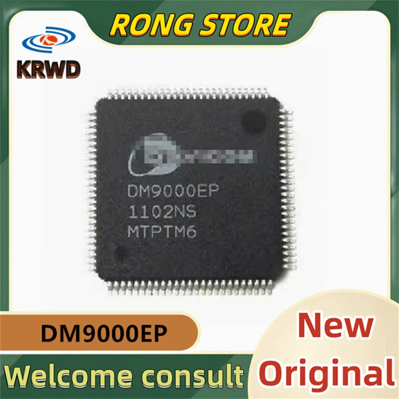 

5PCS DM9000EP New and Original DM9000 QFP100