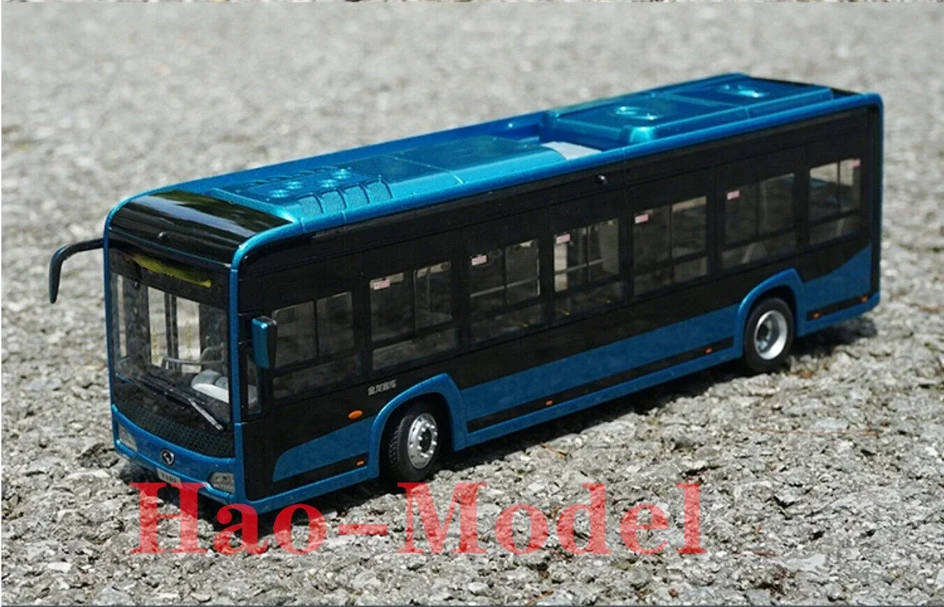 

1:38 For Xiamen KingLong XMQ6105G Alloy Model Bus Diecast Boys Girls Toys Kids Gifts Hobby Display Ornaments Collection Blue