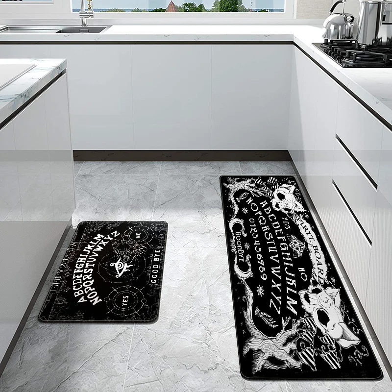 

Ouija Board Door Mate Carpet in the Living Room Bathroom Mat Home For Kitchen Lounge Rug Bath Entrance Doormat Bedroom Rugs