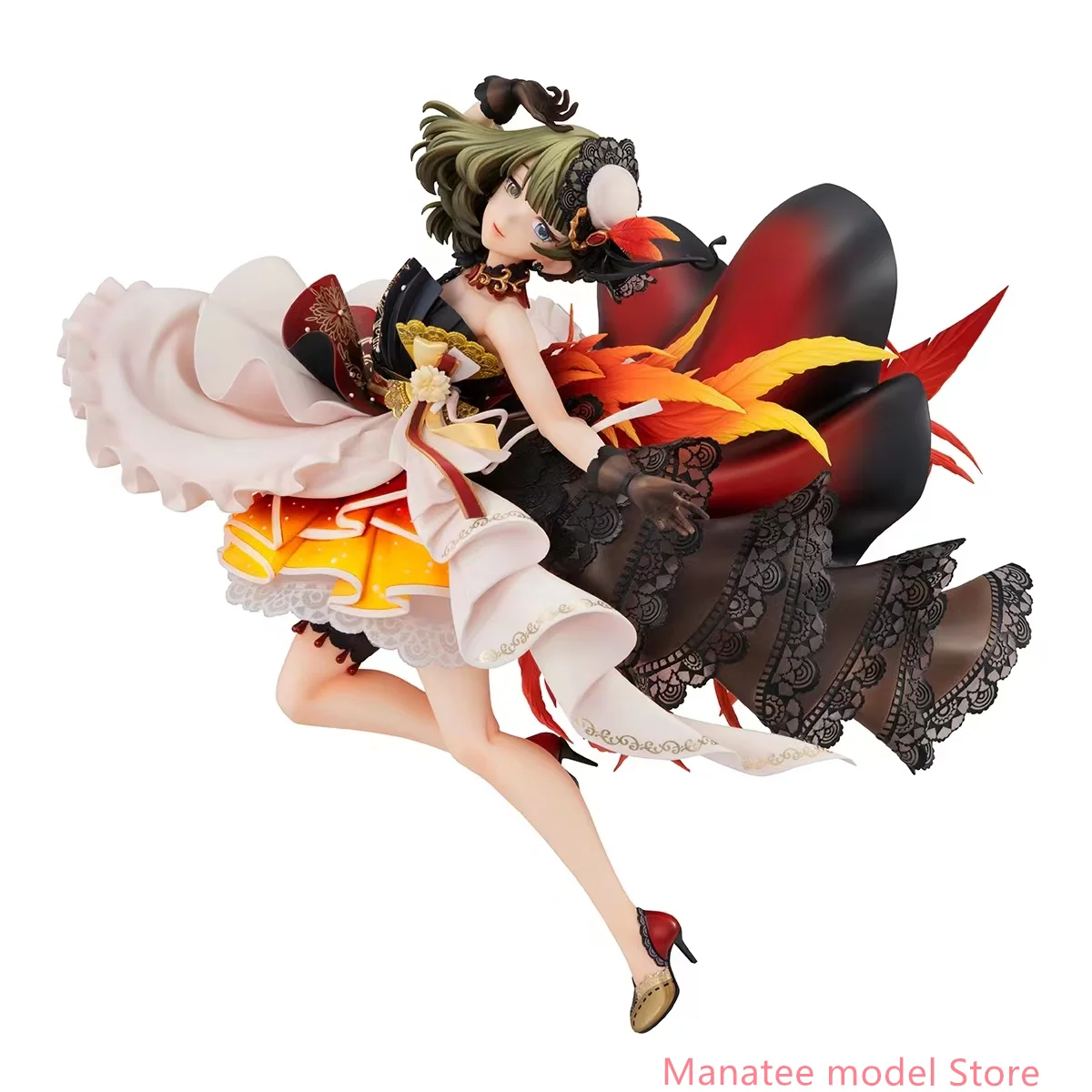 MH Original:THE IDOLM@STER CINDERELLA GIRLS Takagaki Kaede 21cm PVC Action Figure Anime Figure Model Toys Collection Doll Gift