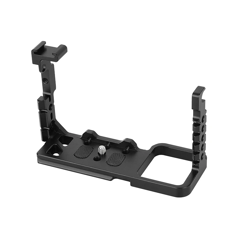 Kayulin For Sony Camera Cage With Quick Release Nato Rails Shoe Mount  Cage Rig Kit for Sony FX30 and FX3 Cinema Camera