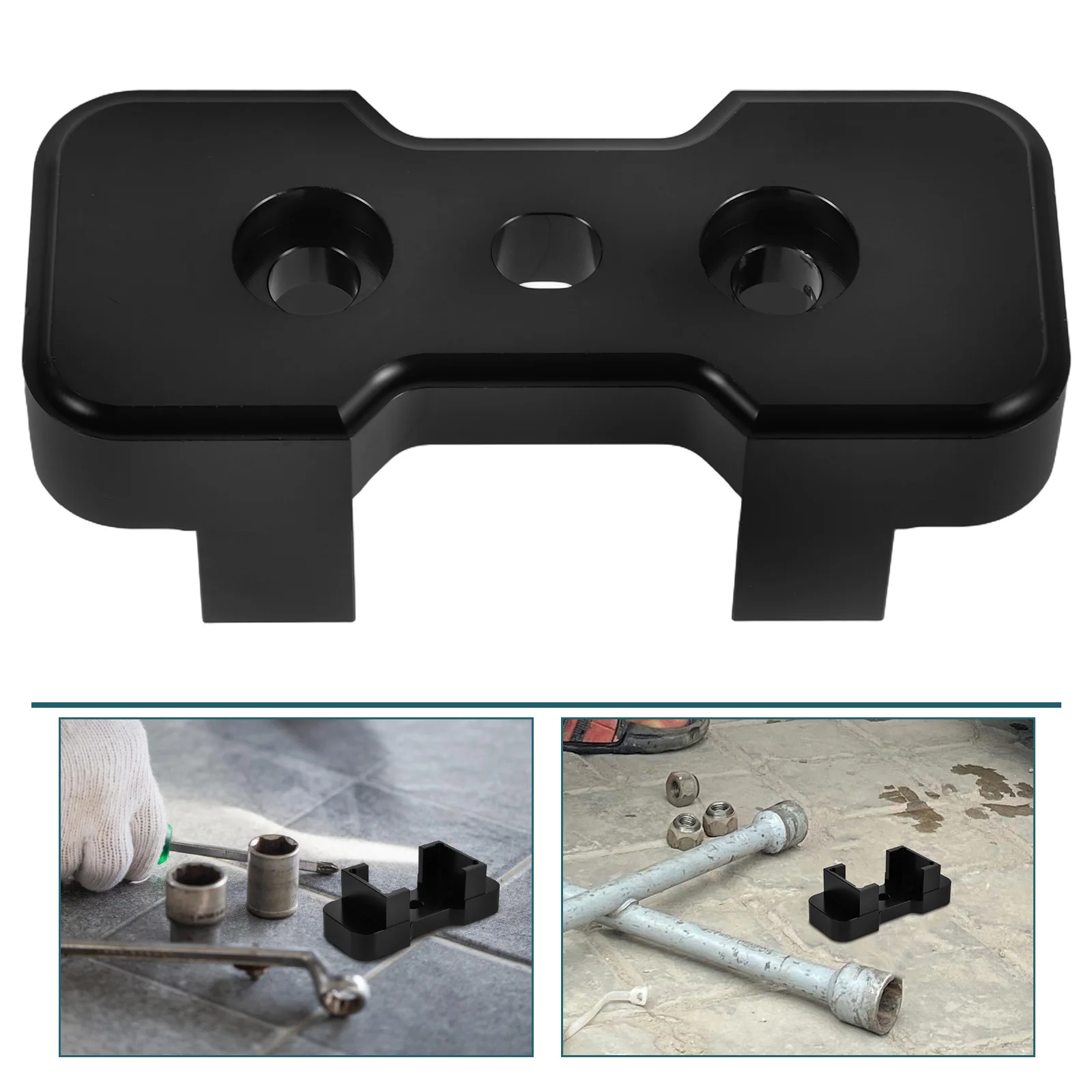 

Aluminum Alloy Transmission Mount Support Insert Block Replacement Car Parts Enhanced Stability Durable Automotive Component