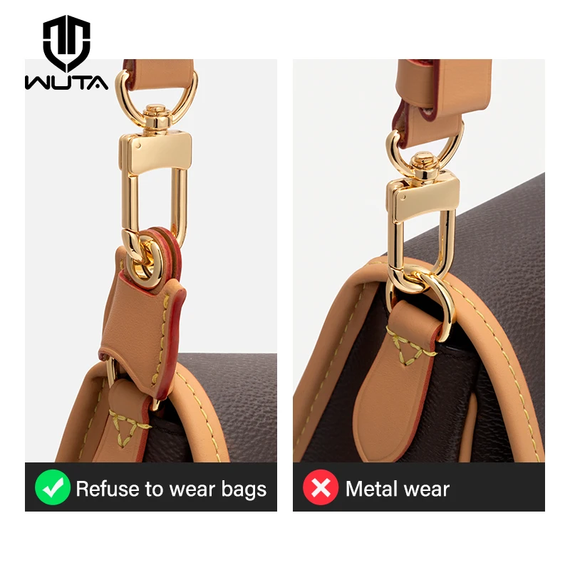 WUTA Anti-wear Buckle For LV Diane Shoulder Strap Leather Hardware Protection Anti-abrasion Bag Strap Transformation Accessories