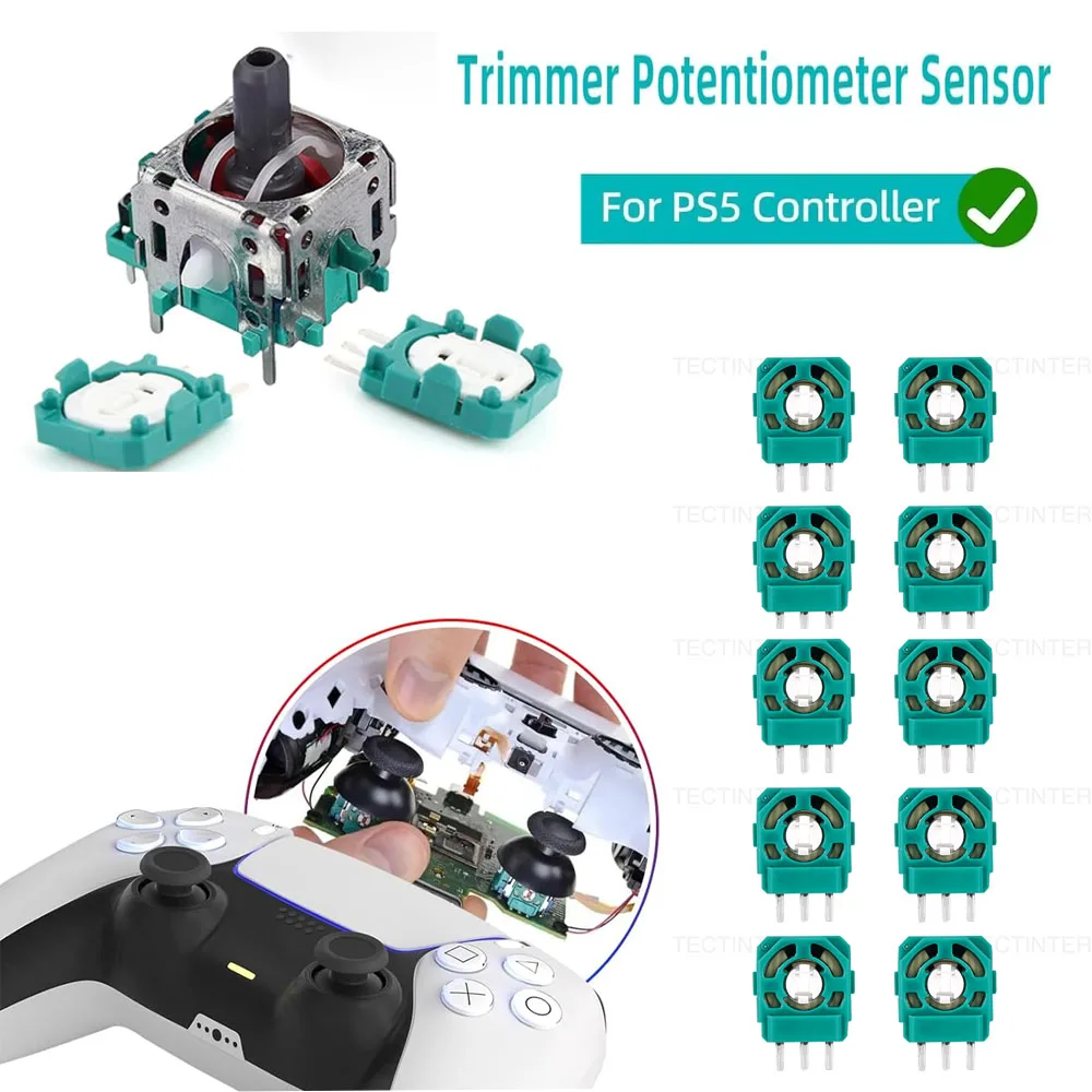 Para controlador PS5 2K3 Ohm reemplazo Joystick analógico potenciómetro módulo Sensor piezas de reparación para PlayStation 5 Accesorios